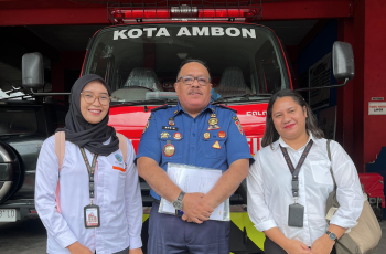 Audiensi Program Studi Keselamatan dan Kesehatan Kerja dengan Dinas Pemadam Kebakaran dan Penyelamatan Kota Ambon